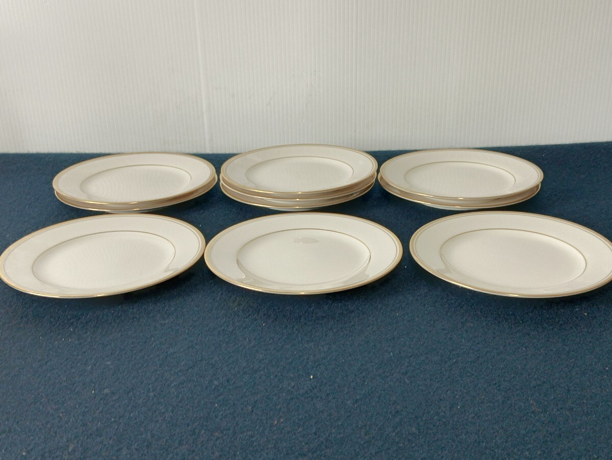 A93 Noritake ノリタケ プレート 金彩プレート 洋食器 食器 金彩 10枚セット拍卖