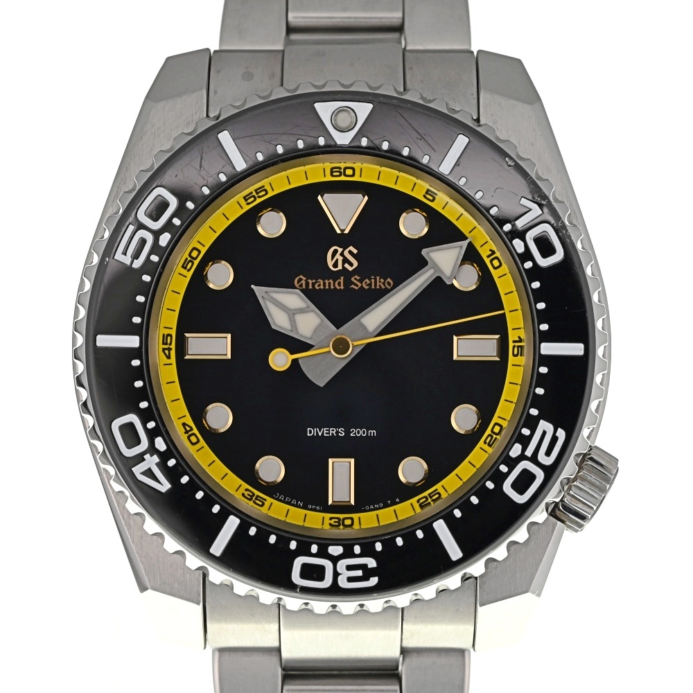 値下 セイコー SEIKO SBGX339/9F61-0AM0 グランドセイコー スポーツコレクション 800本限定 クォーツ メンズ 箱・保証書付き M#137724拍卖