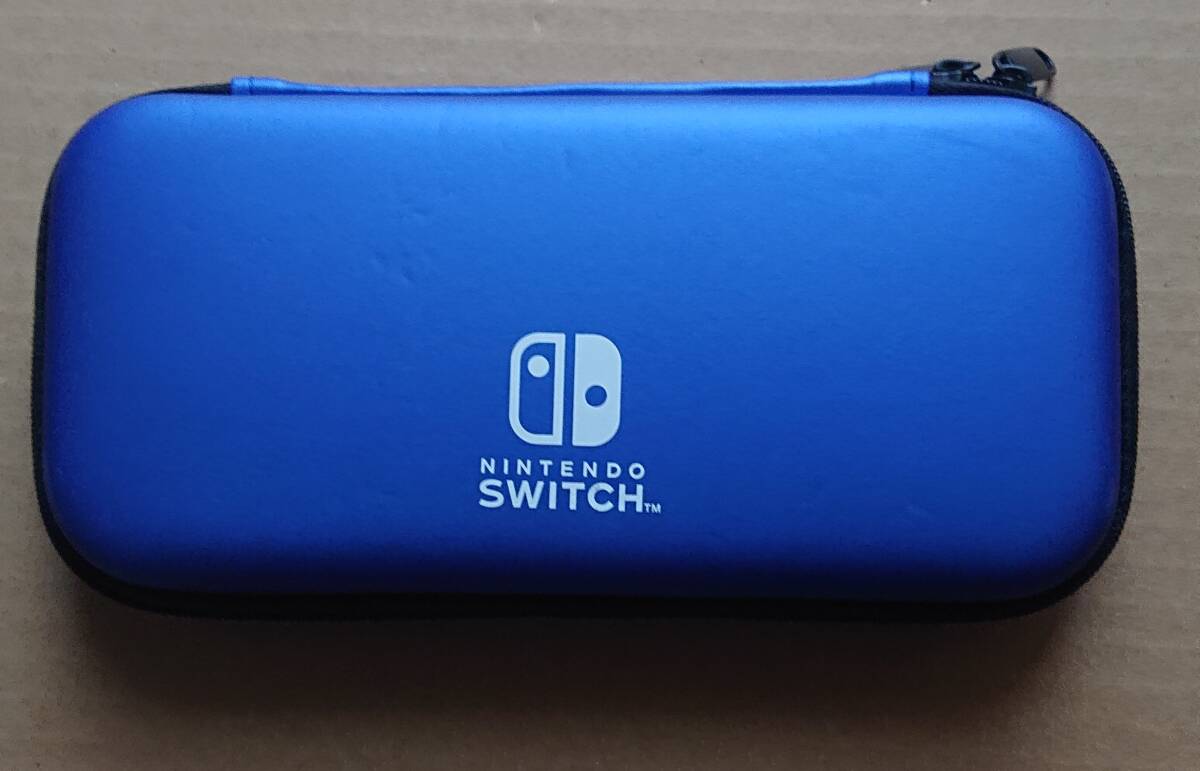EVAポーチ Nintendo Switch Lite用ケース ブルー iLEX拍卖