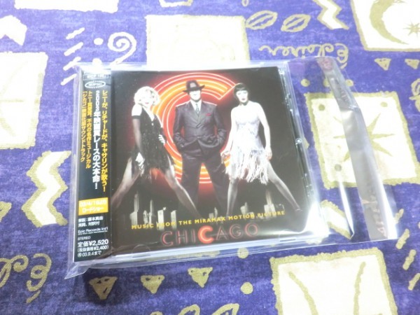 ★シカゴ オリジナル・サウンドトラック ブロードウェイ・ミュージカル キャサリン・ゼタ=ジョーンズ アイ・ムーヴ・オン 4547366009705拍卖