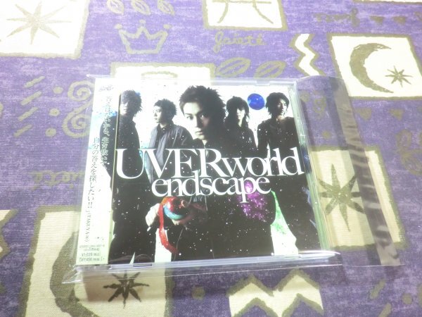 ★☆★ケース新品/帯付★endscape(初回盤DVD付) UVERworld(ウーバーワールド) 地球へ… 4988009036618 SRCL-6557★☆★拍卖
