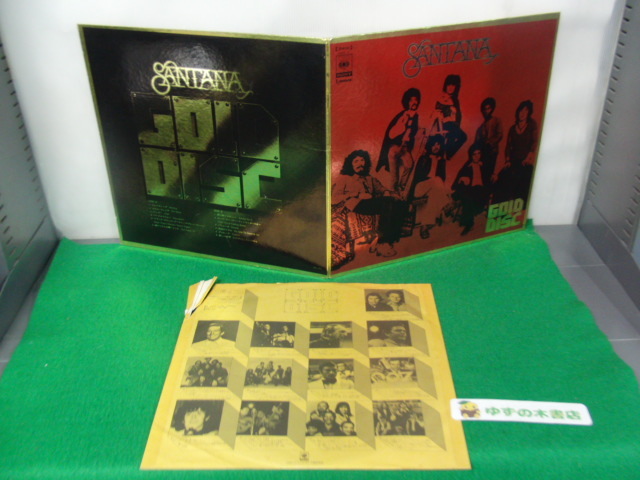 LPSANTANA/GOLD DISC 国内盤 SPN 16※中身レコード紙袋に破れあり拍卖