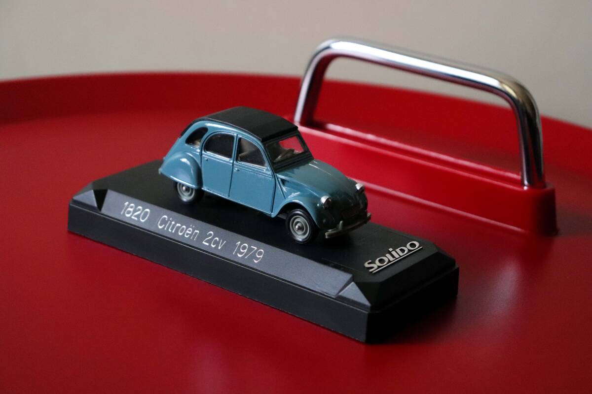 1990'S VINTAGE オールド 1/43 ミニカー★SOLIDO/ソリド◆CITROEN 2CV 1979 シトロエン 1820拍卖