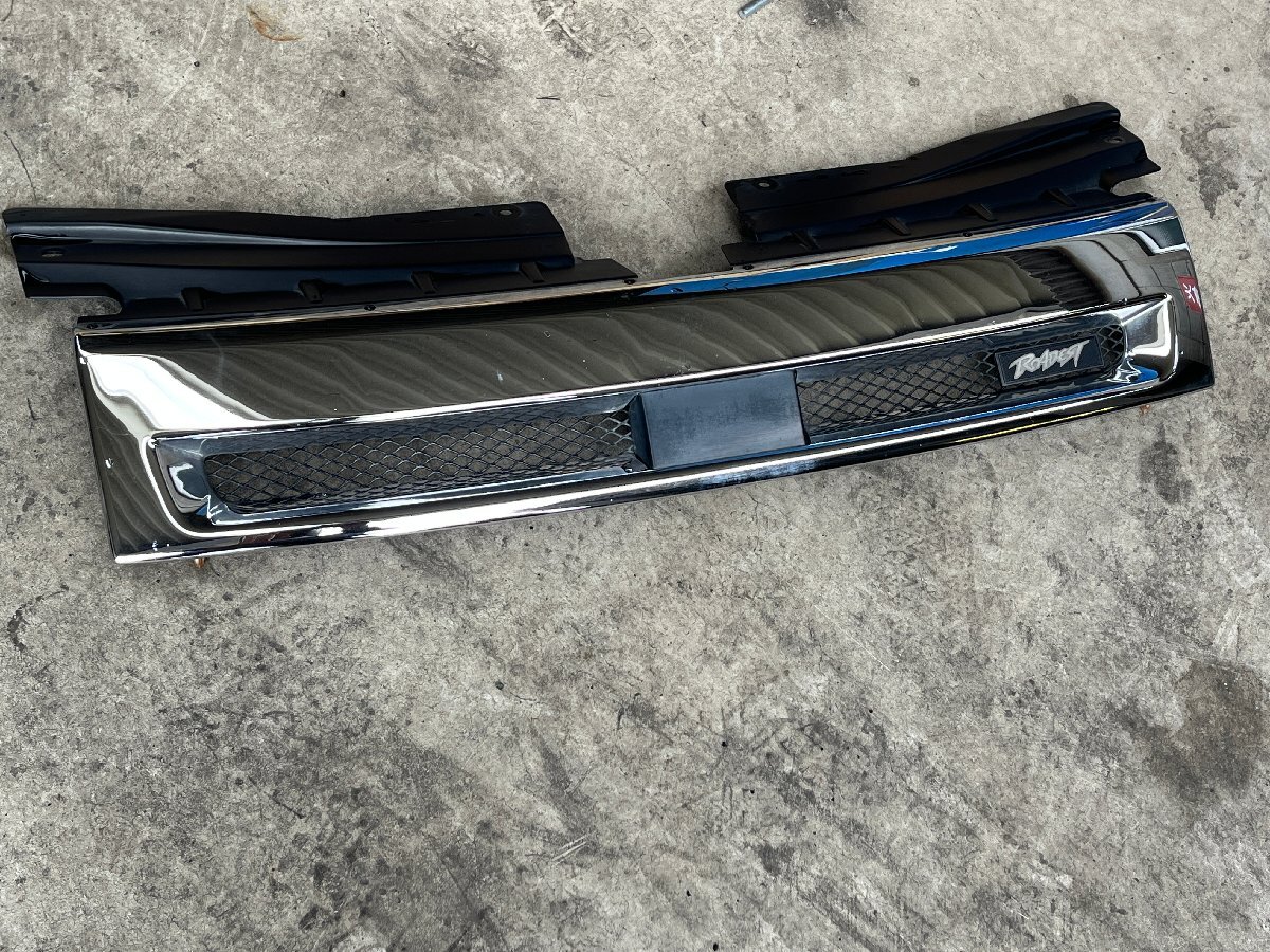 平成24年 三菱 デリカ D5 CV2W ローデスト フロントグリル ラジエーターグリル メッキグリル 9496拍卖