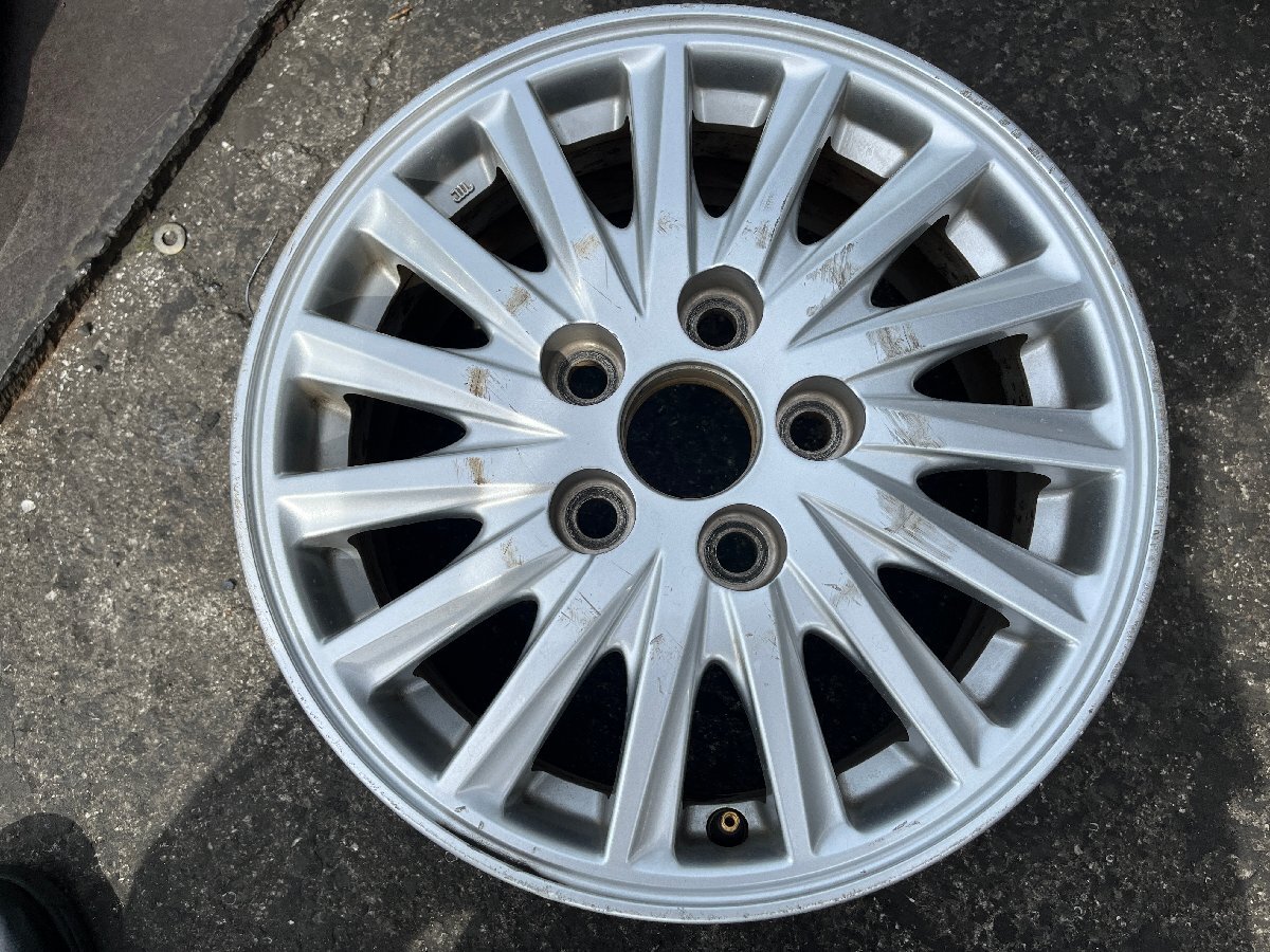 TOYOTA VOXY トヨタ ヴォクシー ホイール 1本 15インチ× 6J 5H PCD114.3 +50 9555拍卖