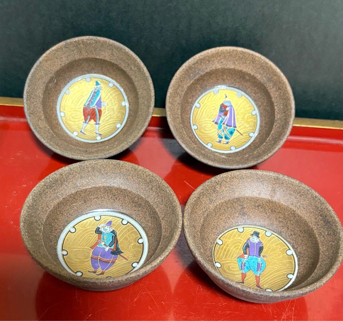 ★九谷焼★九谷焼暁堂★鉢★小鉢★珍味入れ★薬味入れ★和食器★レトロ★拍卖