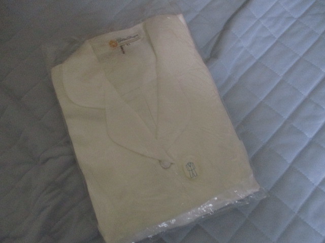 未使用 女性用 タイシルクパジャマ 白 L 157-163cm相当拍卖