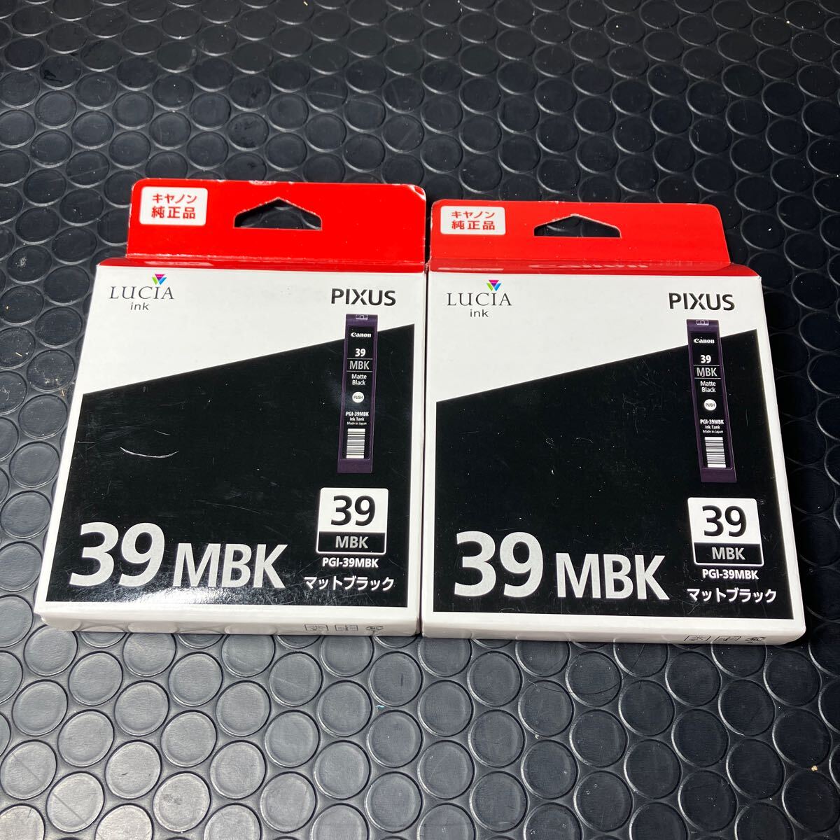 未使用 キャノン純正インク PGI-39MBK マットブラック(2個)期限切れ PIXUS PRO-1用拍卖