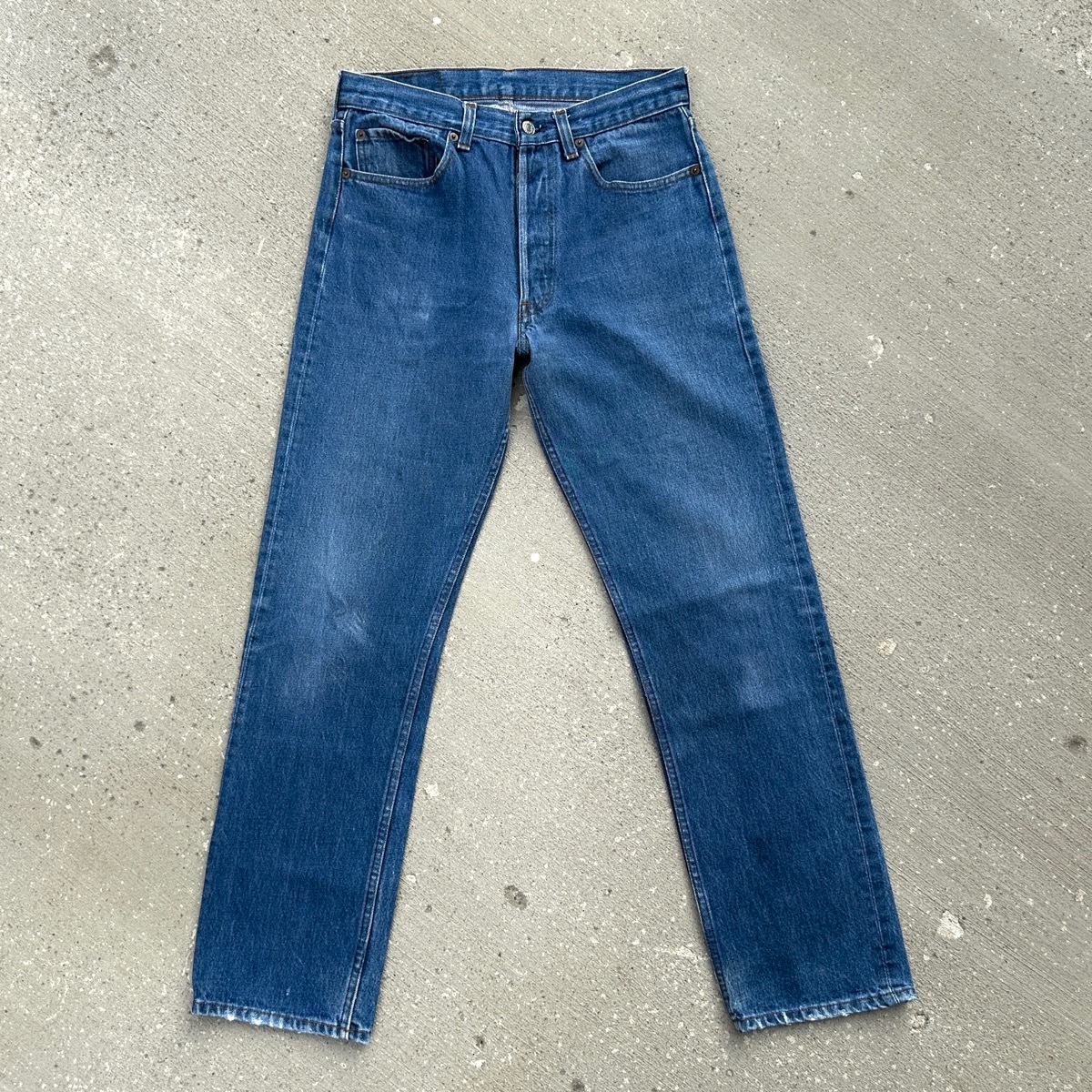 ハチマル 米国製 80s オリジナル Levi’s 501 W32 (W30~W31) CARE入り紙パッチ 中古 ビンテージ 1980年代 中古 ジーンズ アメリカUSA製拍卖