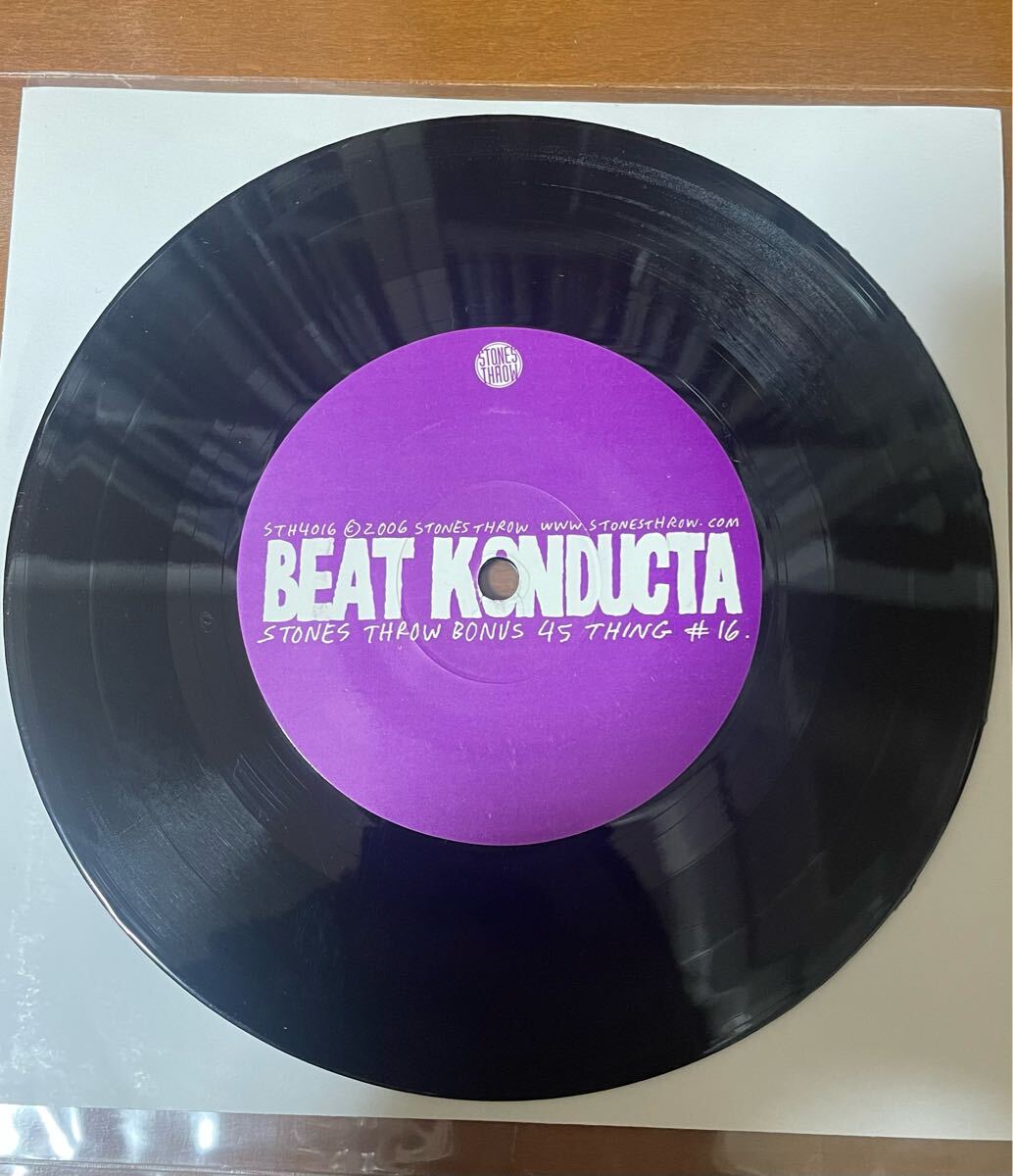 【EP】 MADLIB - BEAT KONDUCTA / STONES THROW BONUS 45 THING # 16 7inch EP アナログレコード / インスト / ネタ / MURO / DJ KOCO拍卖