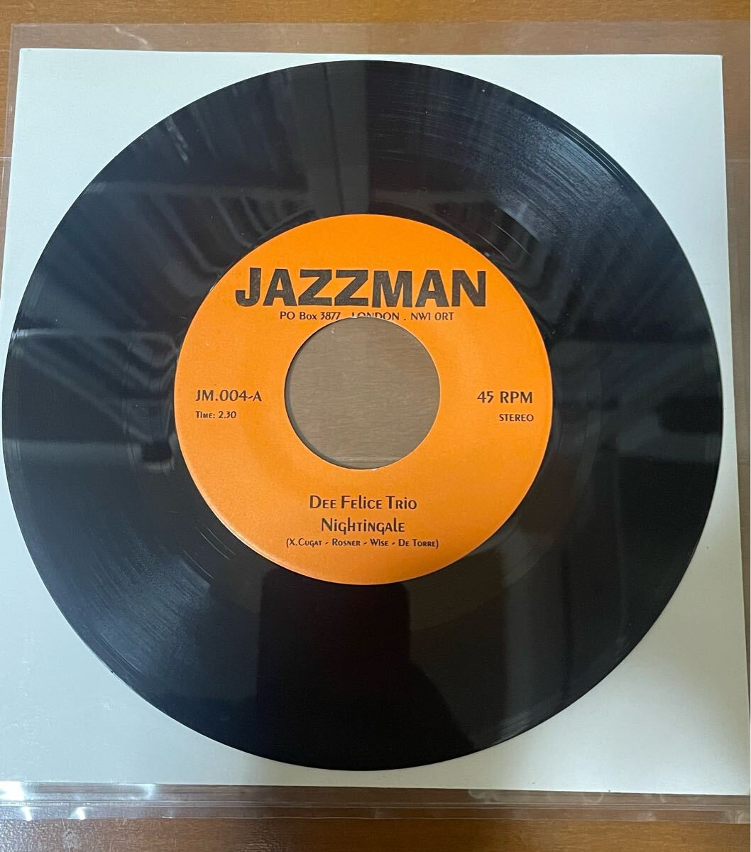 【EP】 Dee Felice Trio / Los Brasilios JAZZMAN 7inch EP アナログレコード / レア・グルーヴ / ピアノ / ネタ / MURO DJ KOCO / 拍卖
