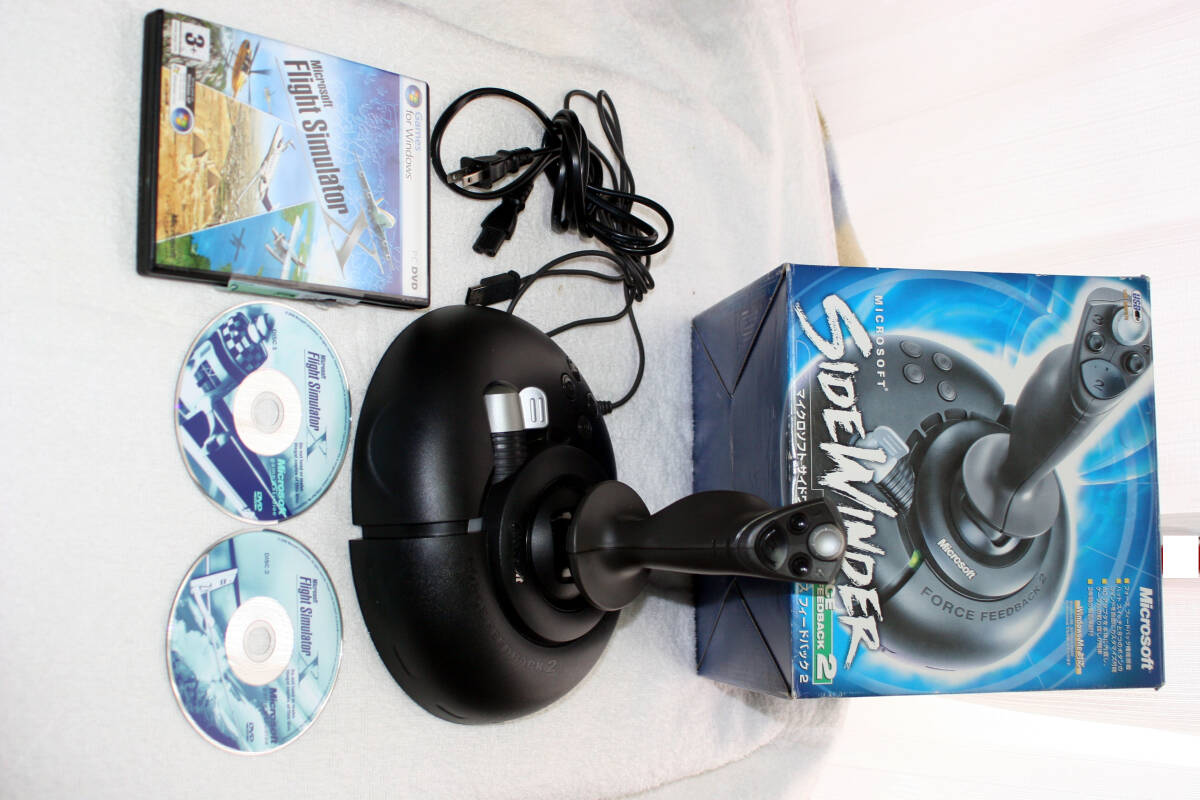 ★M-8  MICROSOFT  SIDO  WINDER  Force  Feedback 2   MICROSOFT  Flight  Simulator  X 拍卖