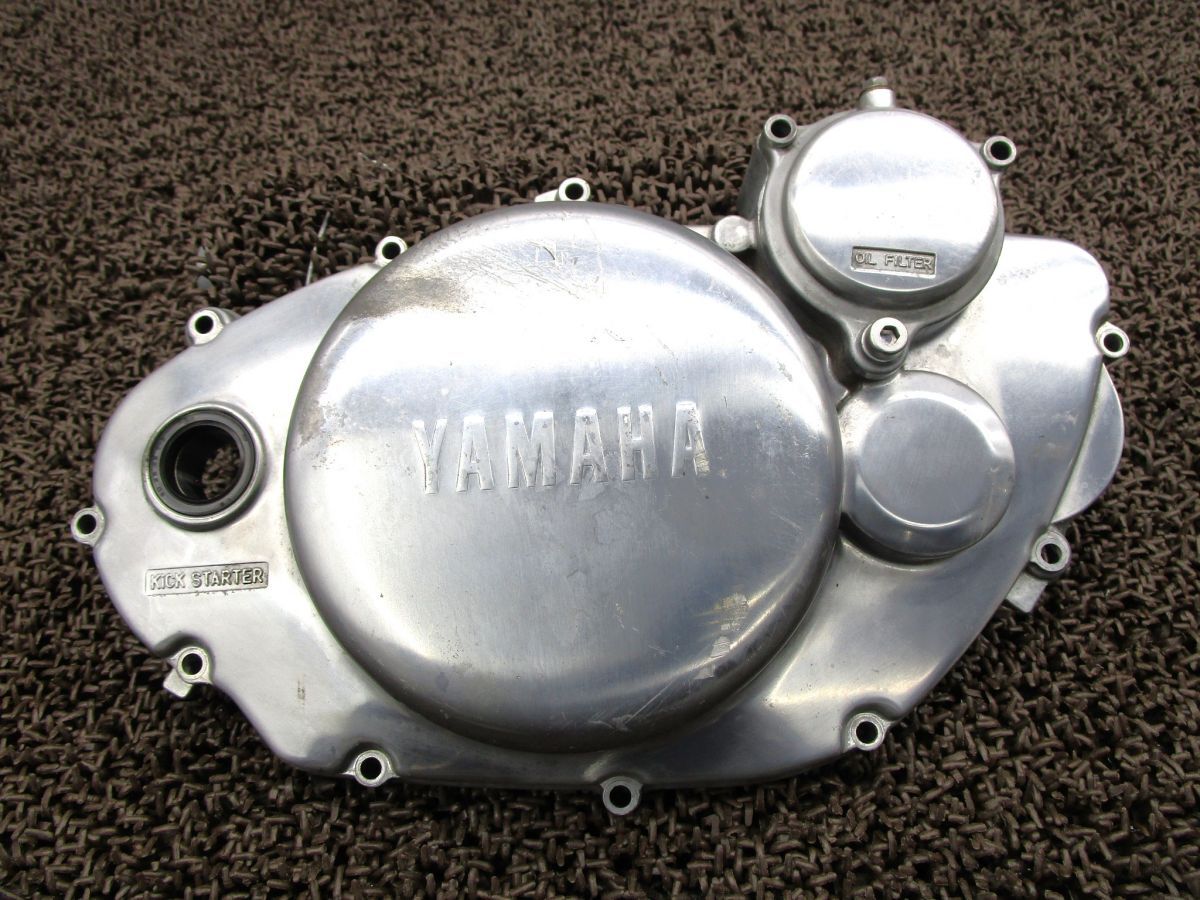 SR400 クラッチカバー ▲A1396!RH03J ヤマハ 【 H329E 】 動画有 FI インジェクション拍卖