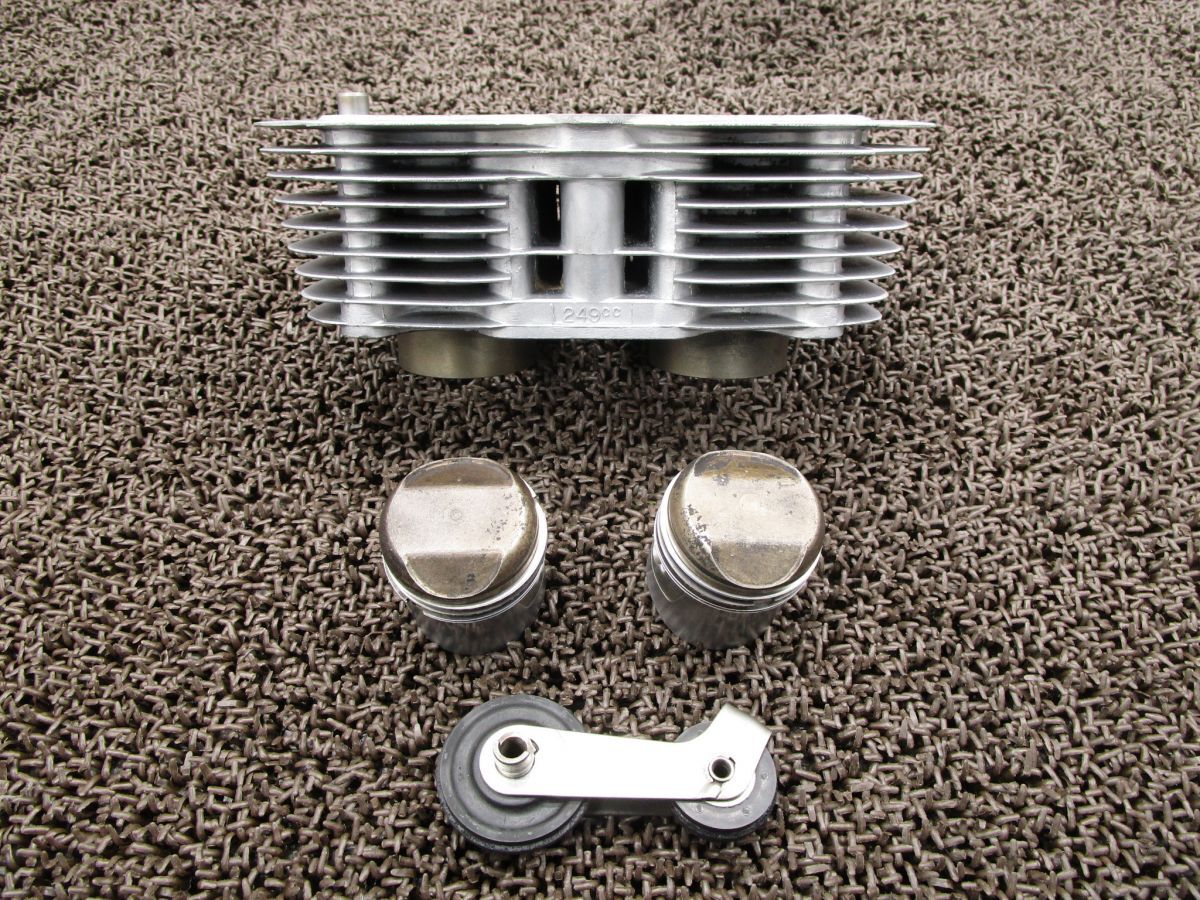 CL250 シリンダー ピストン ▲A1683!CL250 ホンダ 【 CL250E 】 キャブ車拍卖