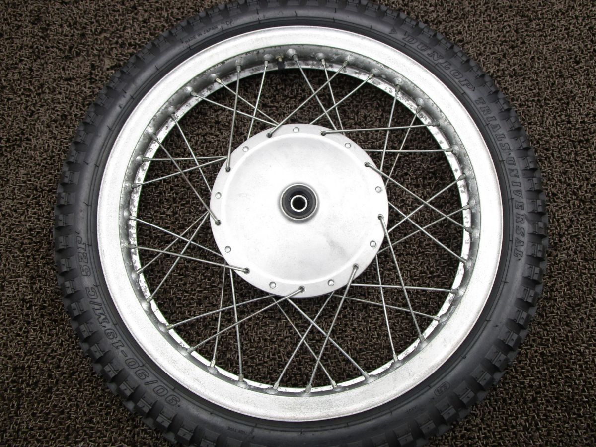 CL250 フロントホイール TAKASAGO Hリム □A1688!CL250 ホンダ 【 CL250E 】 キャブ車拍卖