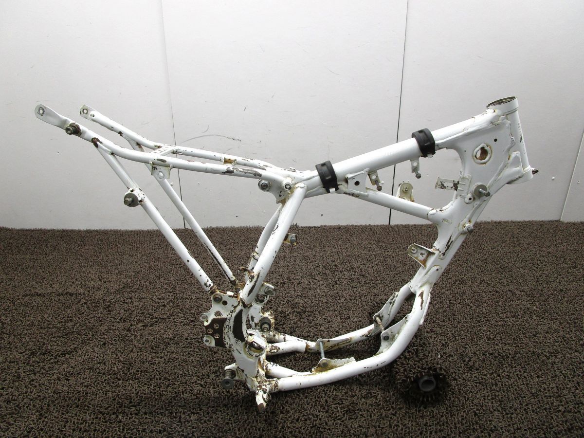 CR80R2 メインフレーム ☆A1895!HE04 書類付 ホンダ 【 HE04E 】 キャブ車 動画有 倒立拍卖