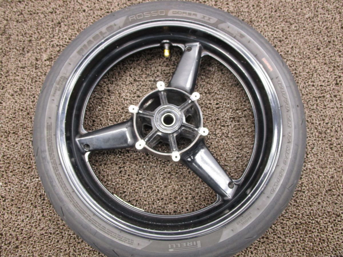 YZF-R1 フロントホイール □A1959!RN041 ヤマハ 【 N503E 】 キャブ車 動画有拍卖