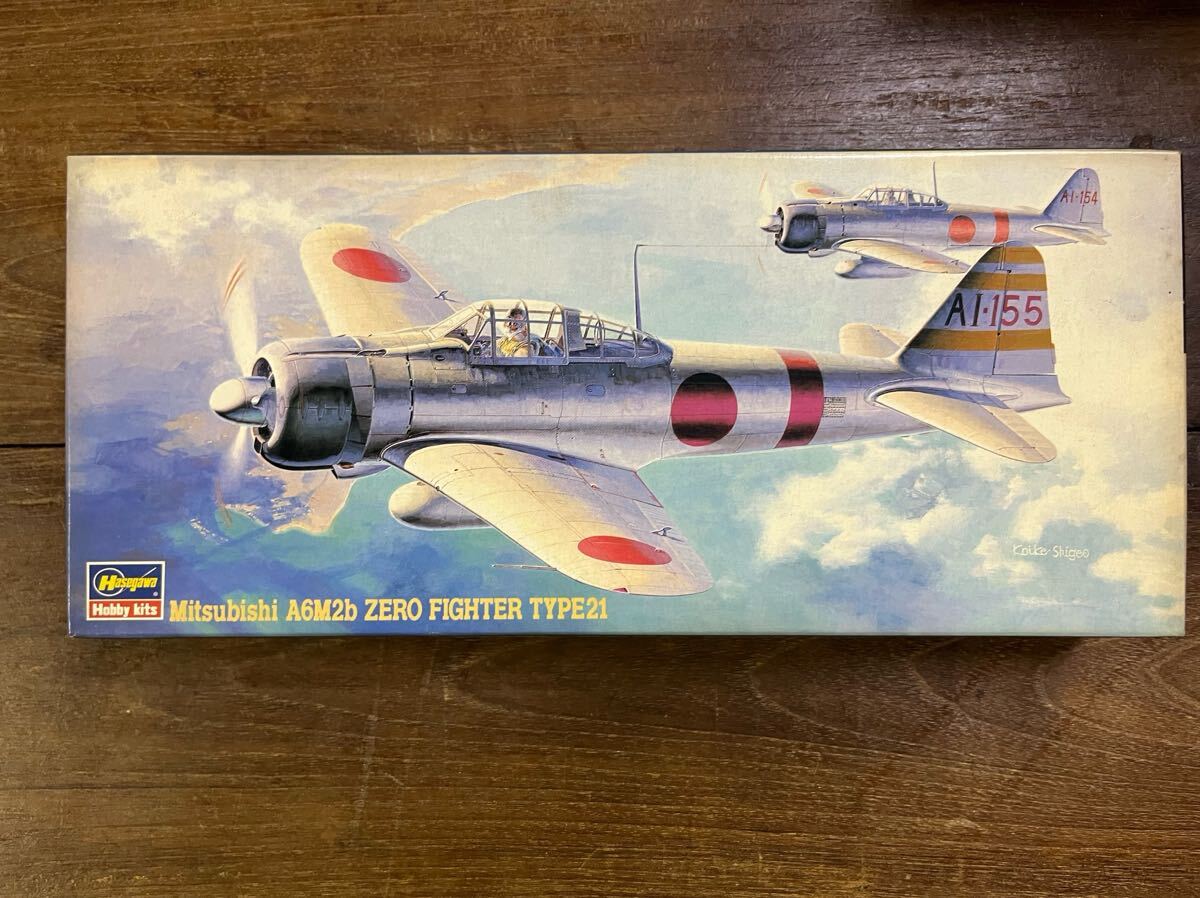 Hasegawa 1:72 Mitsubishi A6M2b Model 21 Zero Fighter 絶版 三菱 零式艦上戦闘機 21型 ゼロ戦 拍卖
