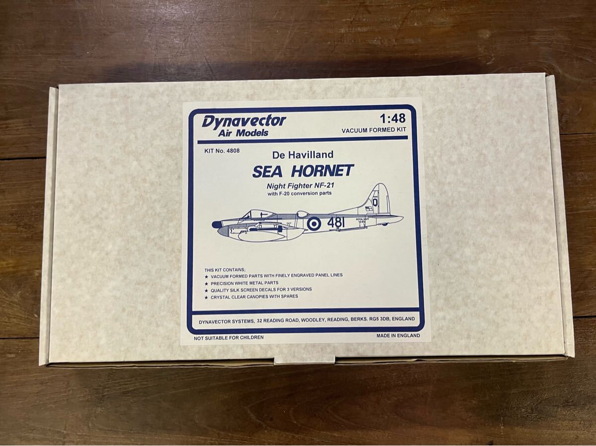DynavectorAir ModelsKIT 1:48VACUUM FORMED KITDe HavillandSEA HORNET 当時物絶版戦闘機拍卖