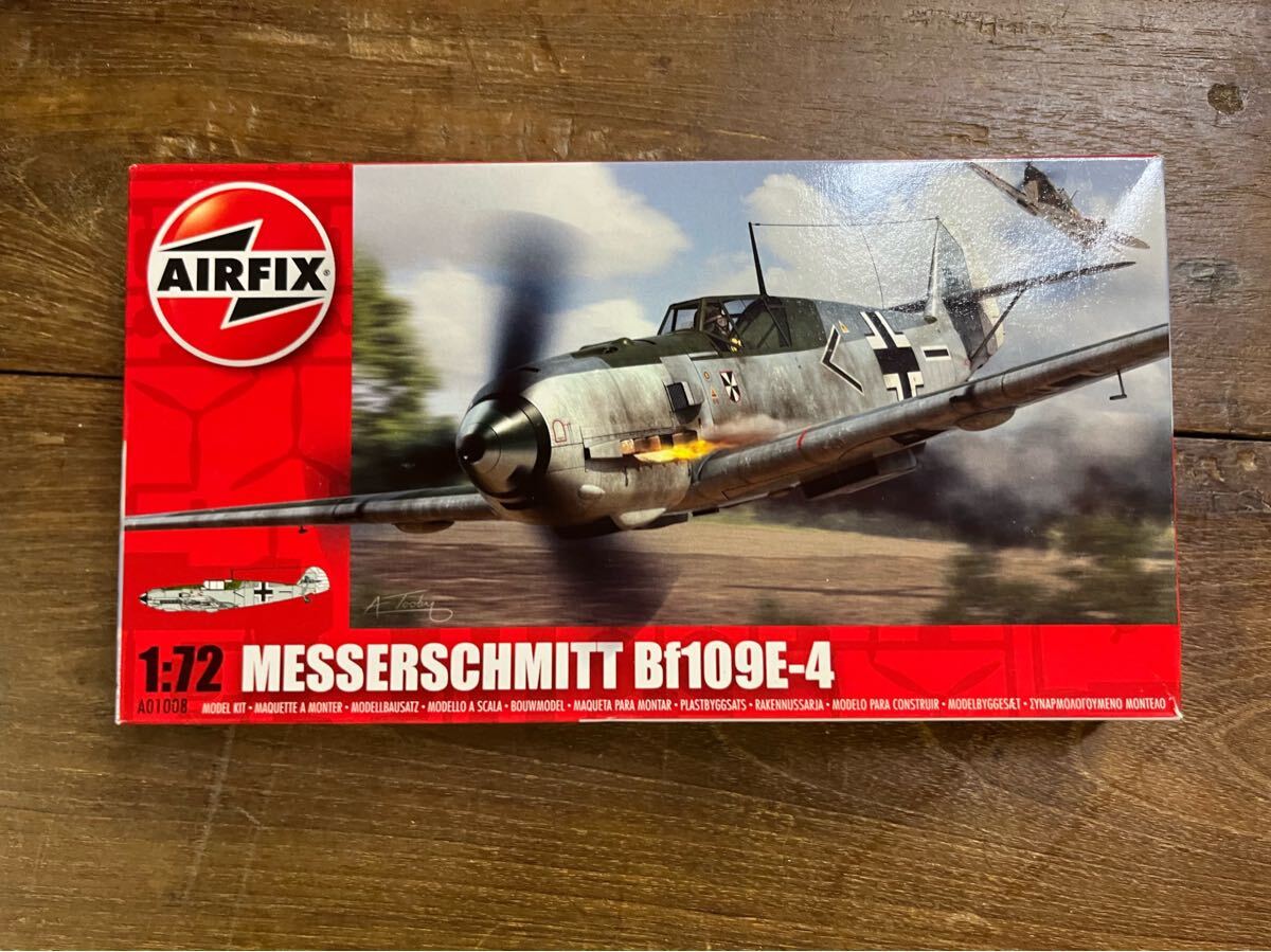 1:72 MESSERSCHMITT Bf109E-4 プラモデル 拍卖