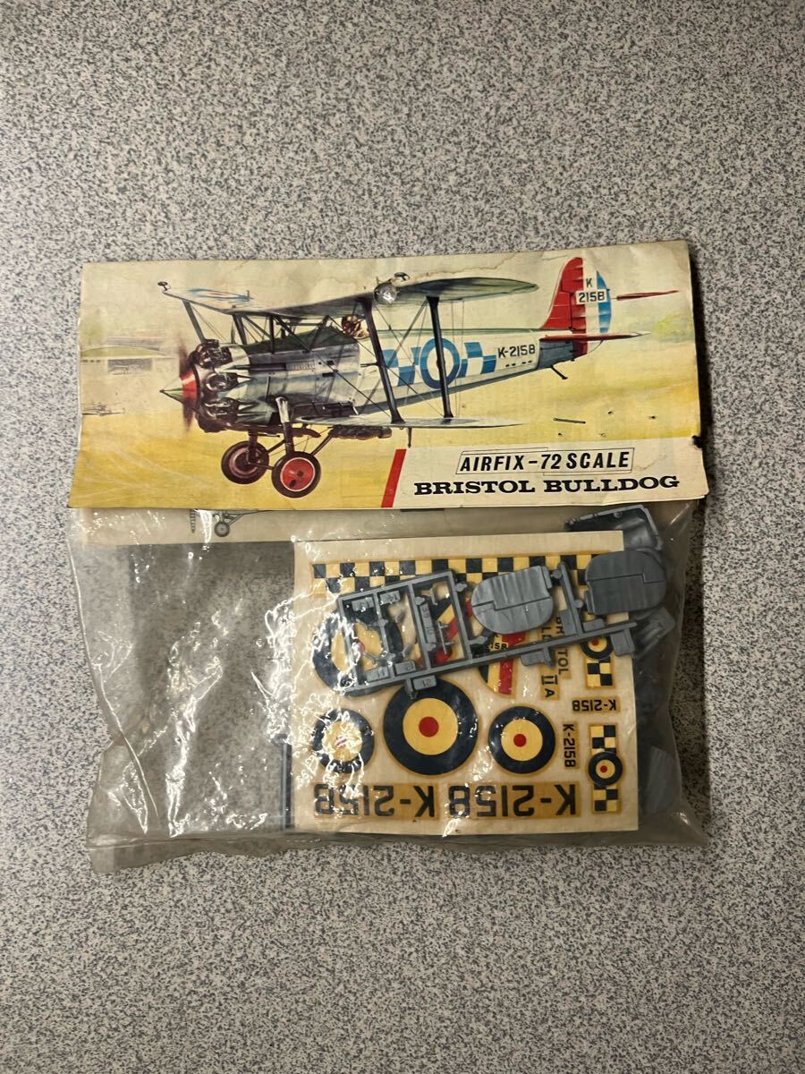AIRFIXck BRISTOL BULLDOG当時物絶版 プラモデル拍卖