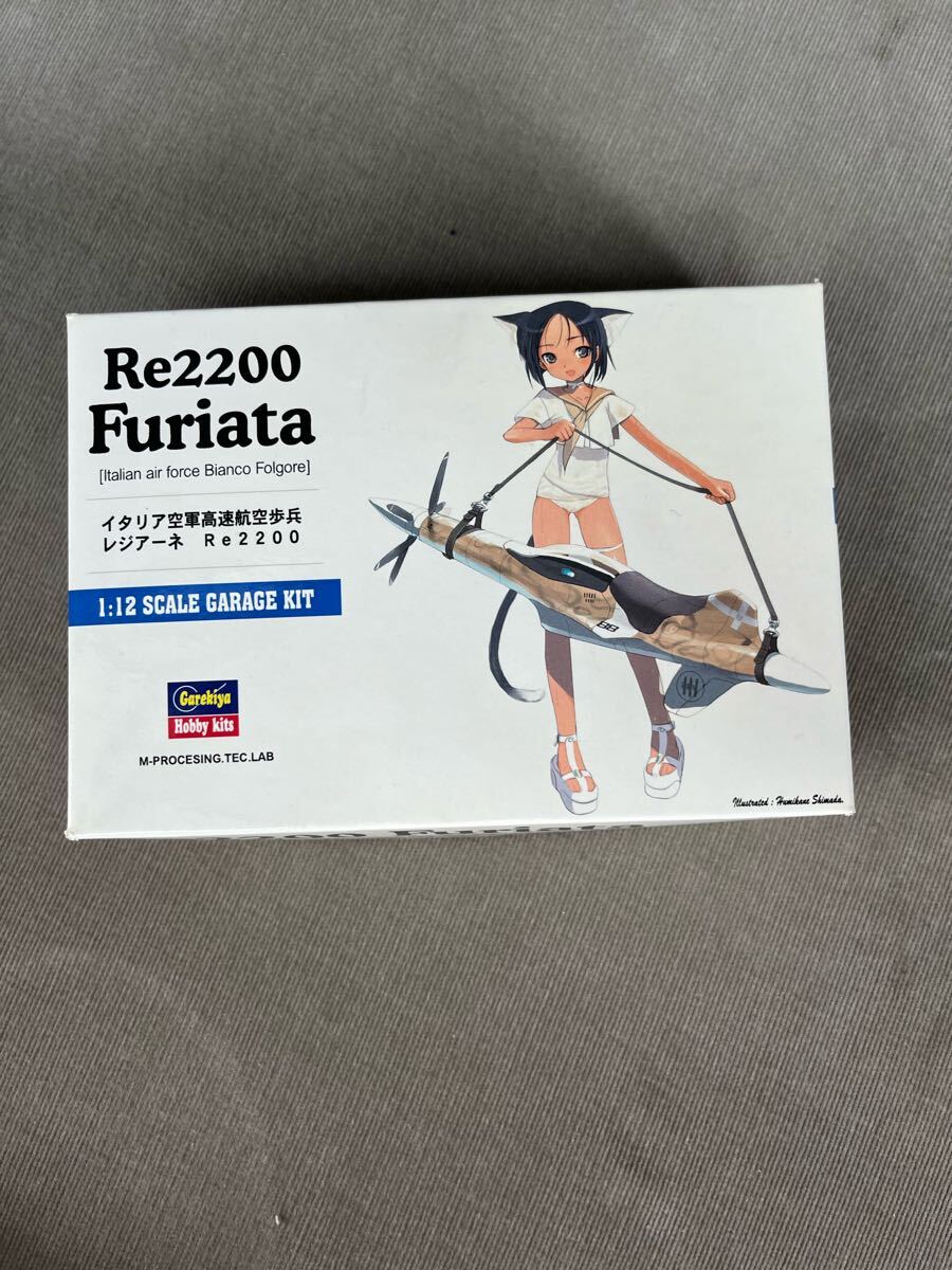 GAREKIYA 1/12 イタリア空軍高速航空歩兵 レジアーネ Re2200 フリアータ ガレージキット ガレキレジンキャストワンフェス絶版当時物拍卖