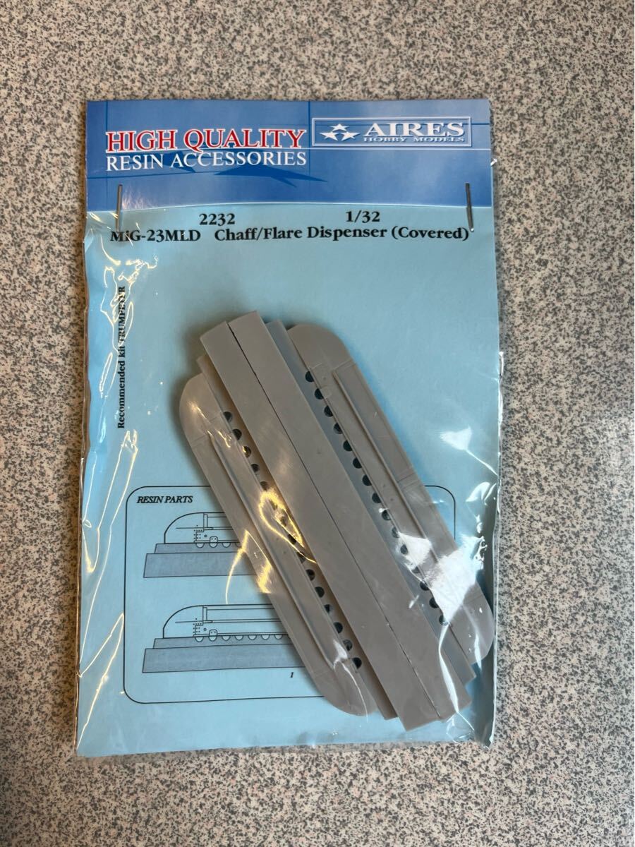 HIGH QUALITY RESIN ACCESSORIESMODEr1/32MSG-23MLD Chaff/Flare Dispenser (Covered)戦闘機拍卖