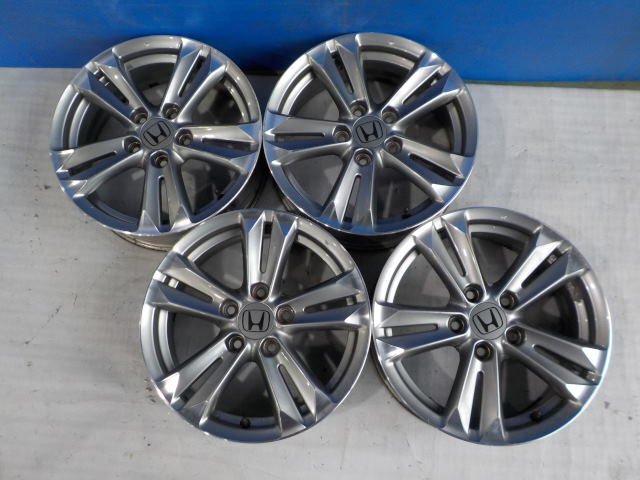 【 HONDA CR-Z ZF2 】 ホンダ純正 16インチアルミホイール 4本 5H PCD114.3 6.0J +45 JWL拍卖