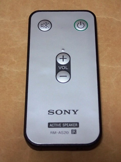 〈 SONY アクティブスピーカーシステム 用 リモコン RM-AS20 〉拍卖