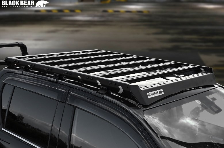 【M's】トヨタ ハイラックス GUN125W (2017.9-) LANBO BLACK BEAR ルーフラック ルーフキャリア ランボ ブラックベア パーツ 部品 RF001拍卖