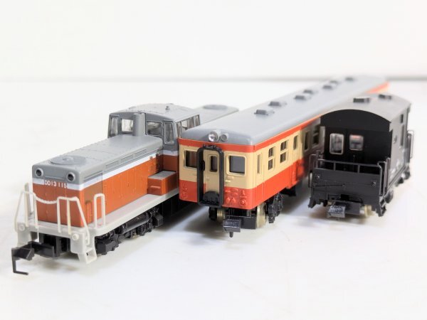 ◆Nゲージ◆【関水金属/KATO】3両まとめ DD13形 ヨ8219 キハ20系 ディーゼル機関車 車両模型 鉄道模型 国鉄 レトロ 動作未確認 現状品★1拍卖