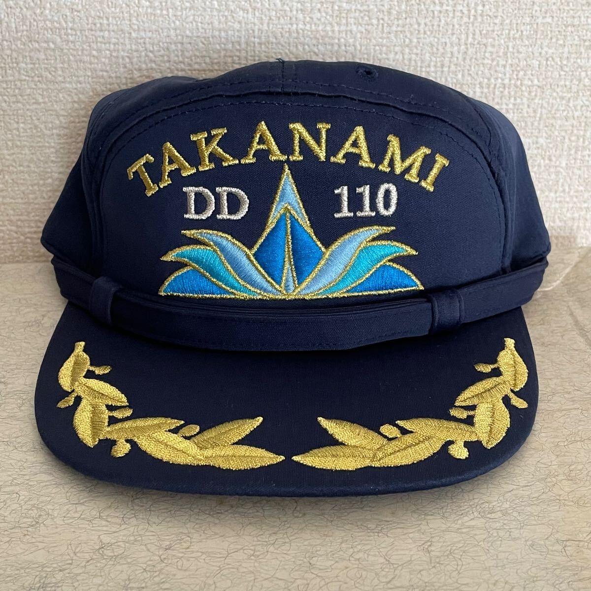 海上自衛隊 横須賀基地 護衛艦たかなみ 高波佐官用識別帽・部隊帽 キャップ拍卖