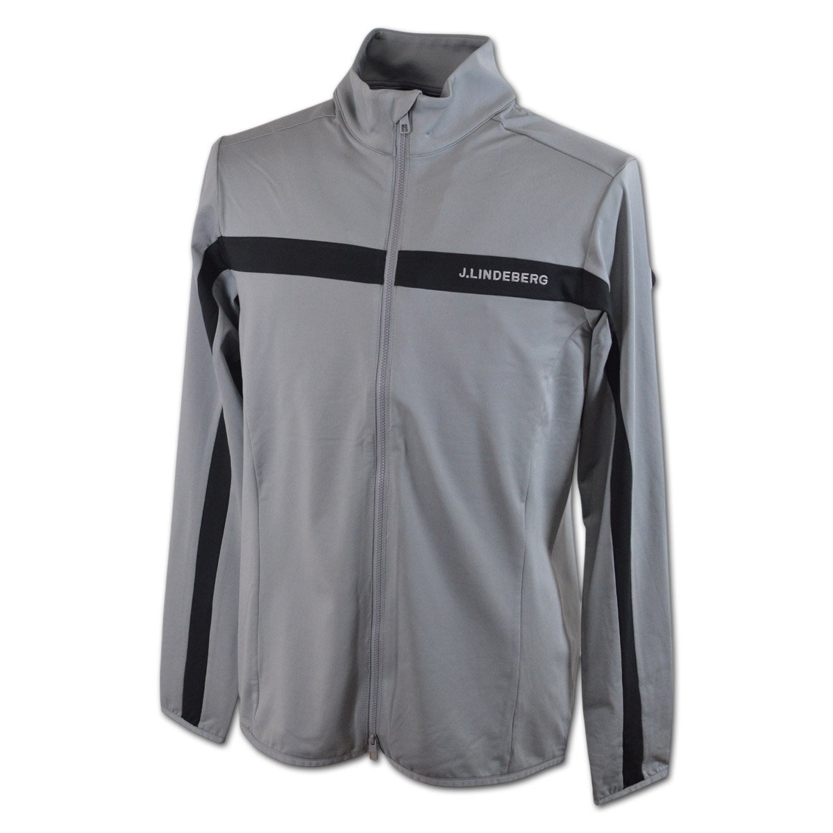 30%OFF【J.リンドバーグ】メンズ ブルゾン グレー 44(S) 071-53310-14 J.LINDEBERG ゴルフ ミッドレイヤー かっこいい @拍卖