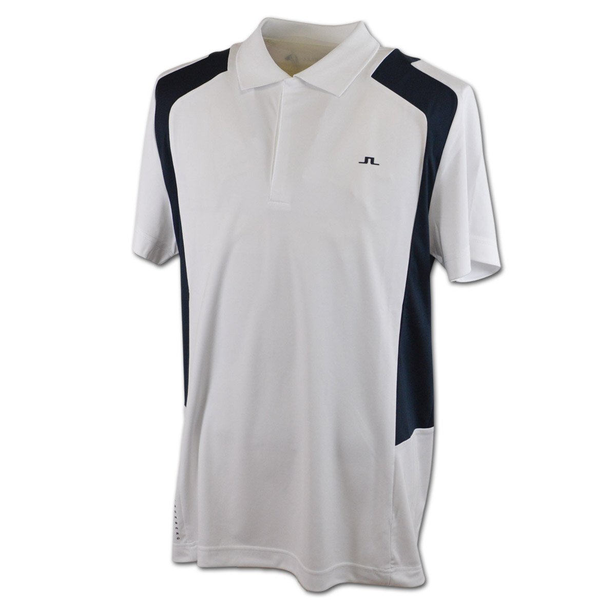 30%OFF【J.リンドバーグ】メンズ 半袖ポロシャツ 白×紺 44(S) 071-23342-04 J.LINDEBERG ゴルフ おしゃれ かっこいい @拍卖