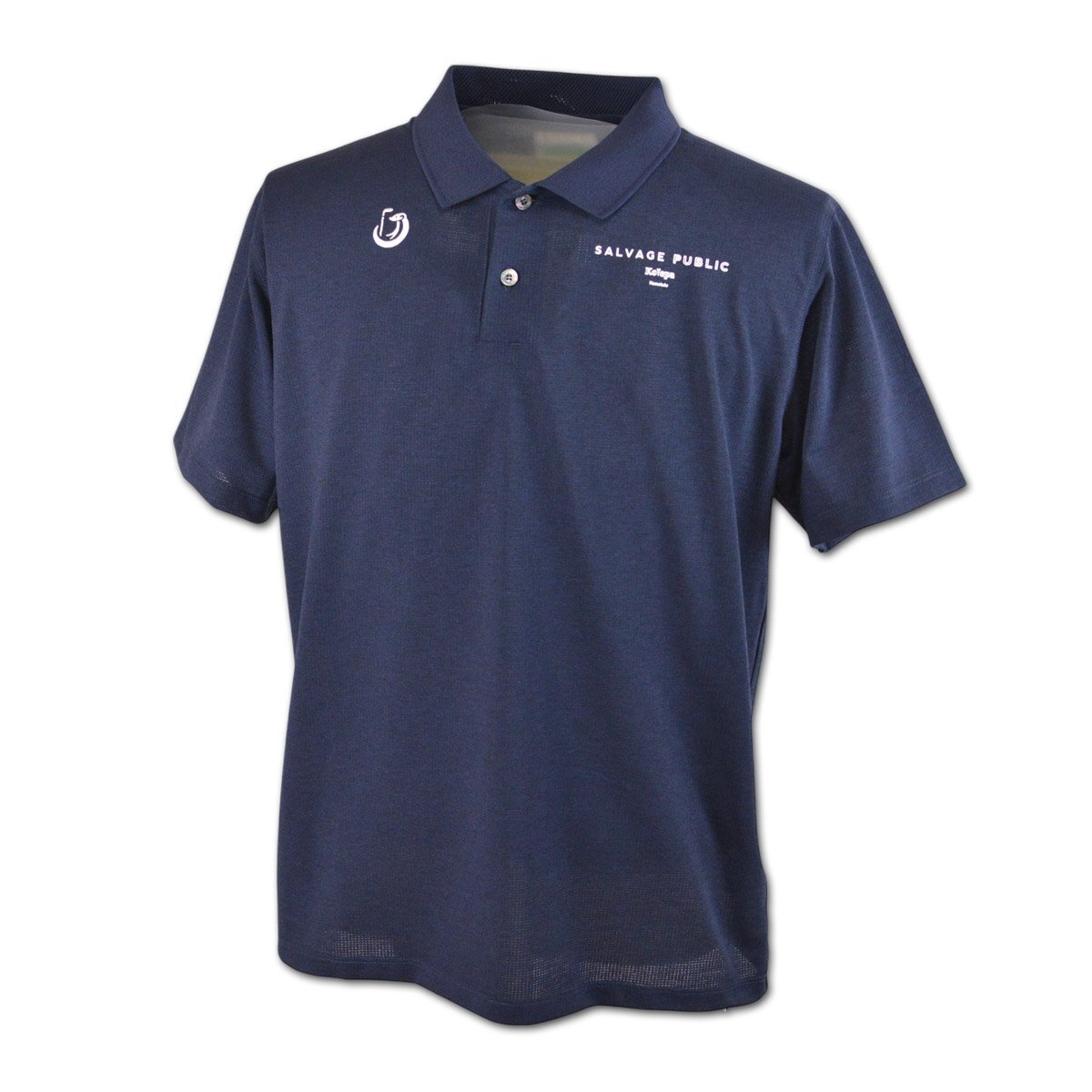 30%OFF【サルベージパブリックコレパ】メンズ 半袖ポロシャツ M 紺 SVKS5015 NV SALVAGE PUBLIC Kolepa ゴルフ かっこいい @拍卖