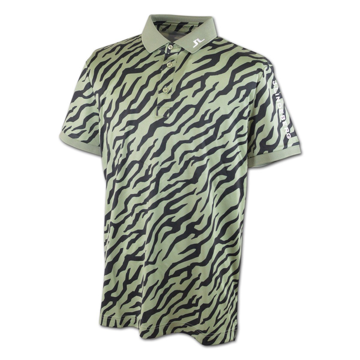 30%OFF【J.リンドバーグ】メンズ 半袖ポロシャツ カーキ 46(M) 071-23241-25 J.LINDEBERG ゴルフ おしゃれ かっこいい @拍卖