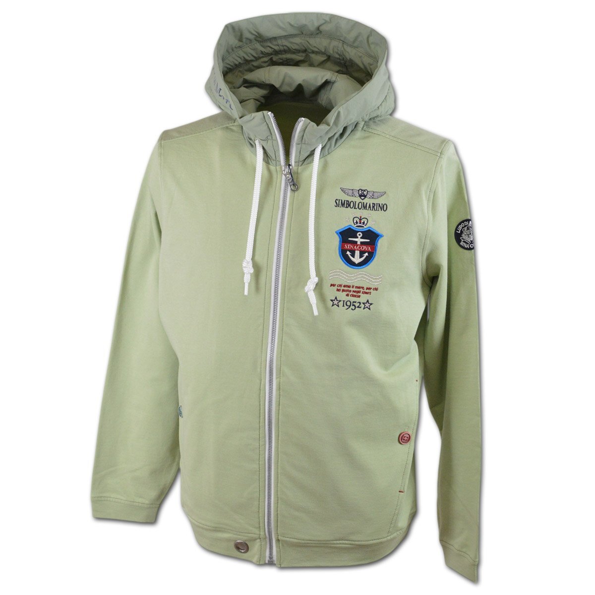 30%OFF【シナコバ】メンズ ブルゾン グリーン M 25113050-420 SINACOVA パーカー カジュアル ゴルフ 上質 高級 日本製 おしゃれ @拍卖