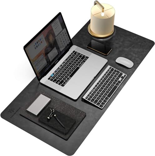 YSAGi デスクマット PU レザー オフィスデスクマット デスクカバー 超防滑設計 防水 防油 断熱 お手入れ簡単拍卖