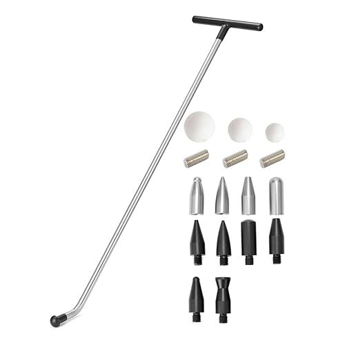 GoolRC デントリペアツール デントリフター 車の凹み直し へこみ除去ロッド ペイントレスデント修理ツールキット拍卖