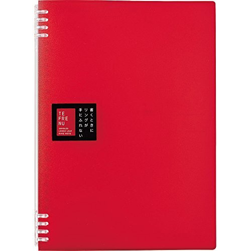 キングジム リングノート テフレーヌ A4 赤 9856TTEアカ拍卖