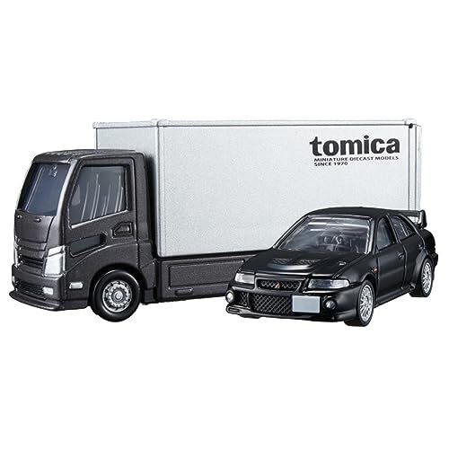 タカラトミー トミカプレミアム tomicaトランスポーター 三菱 ランサーエボリューションVI GSR ミニカー おも拍卖