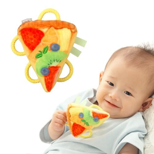 シャオール 鈴付き わっかラトル (フルーツタルト / 0歳 ベビー) 赤ちゃん 新生児 知育玩具 ファーストトイ おも拍卖