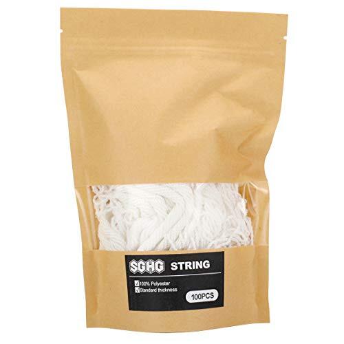 ヨーヨー 競技用 ひも スピンギア SGHG ストリング 長さ約120cm (ノーマル ホワイト 100本セット)拍卖