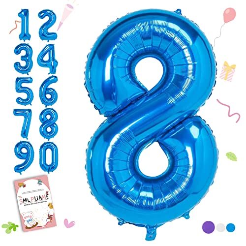 数字 バルーン 40インチ 大きい バースデーバルーン数字8約90cm ナンバーバルーン 誕生日 風船 バースデー 飾り拍卖