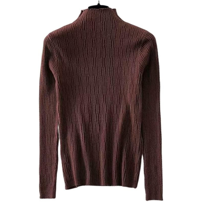 ◆インナーシャツ レディース トップス ハイネック インナー 無地 長袖 秋 冬 春 薄手 ストレッチ 防寒肌着 フリーサイズ拍卖