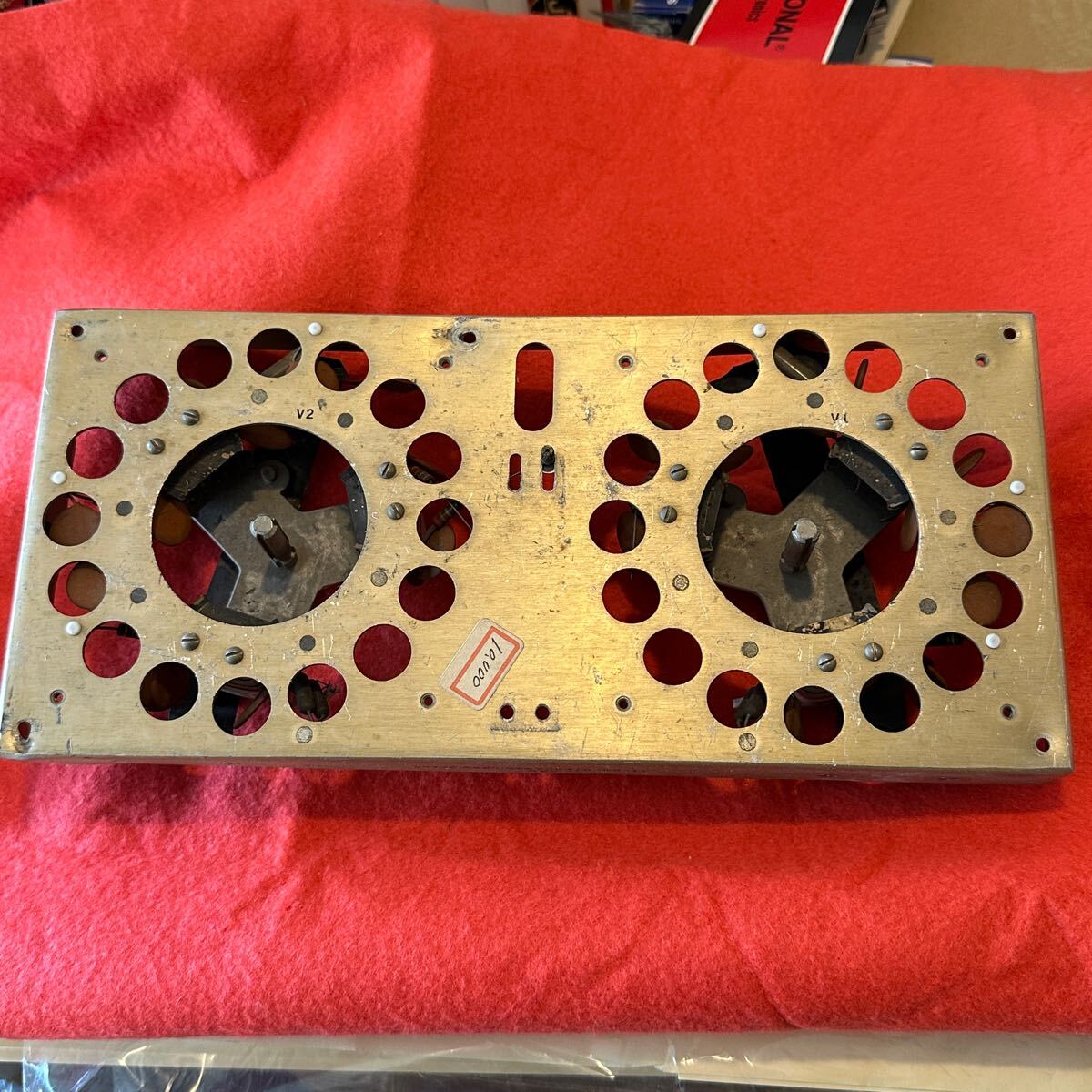 USED 真空管 ダブル ソケット 大型 送信管 無線機 出力 管 部品拍卖