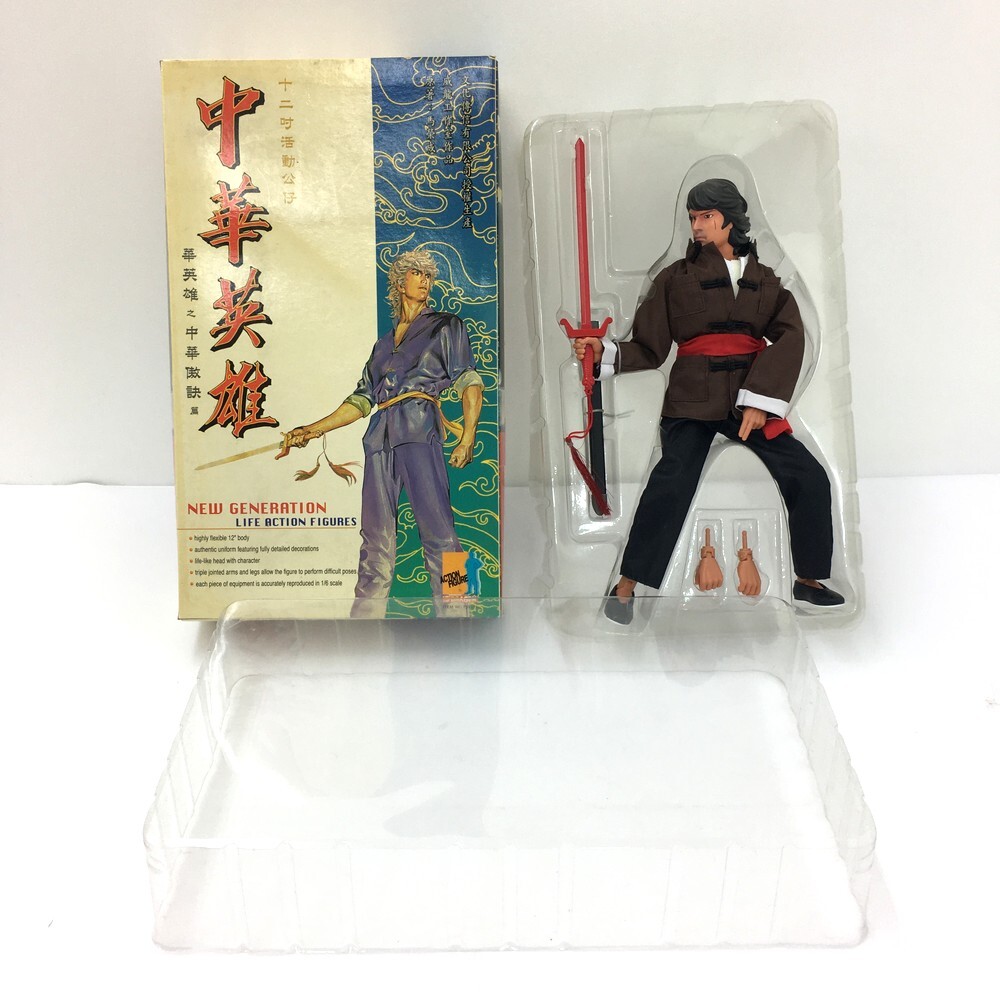 ☆【同梱可】【80】中古美品 DRAGONドラゴン No.73001A 中華英雄 新世代 ライフ アクションフィギュア ※長期保管品拍卖