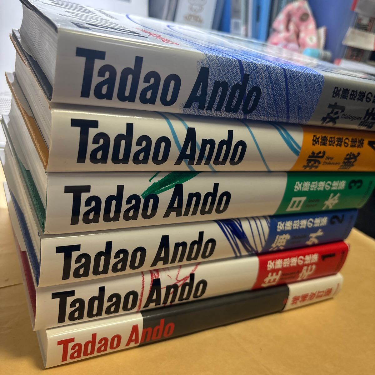 安藤忠雄 安藤忠雄の建築0〜5 6冊セット拍卖