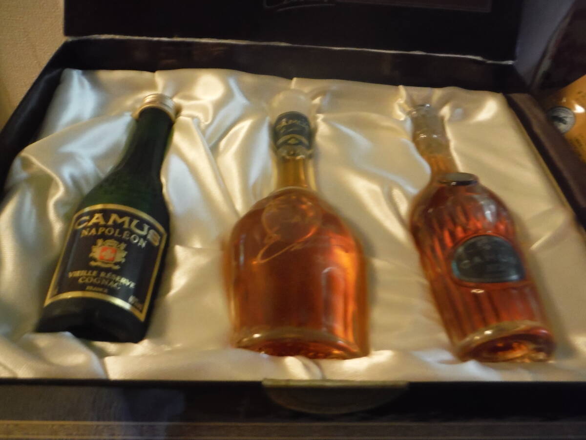 50ml カミュコニャック ミニボトルコレクション ブランデー拍卖