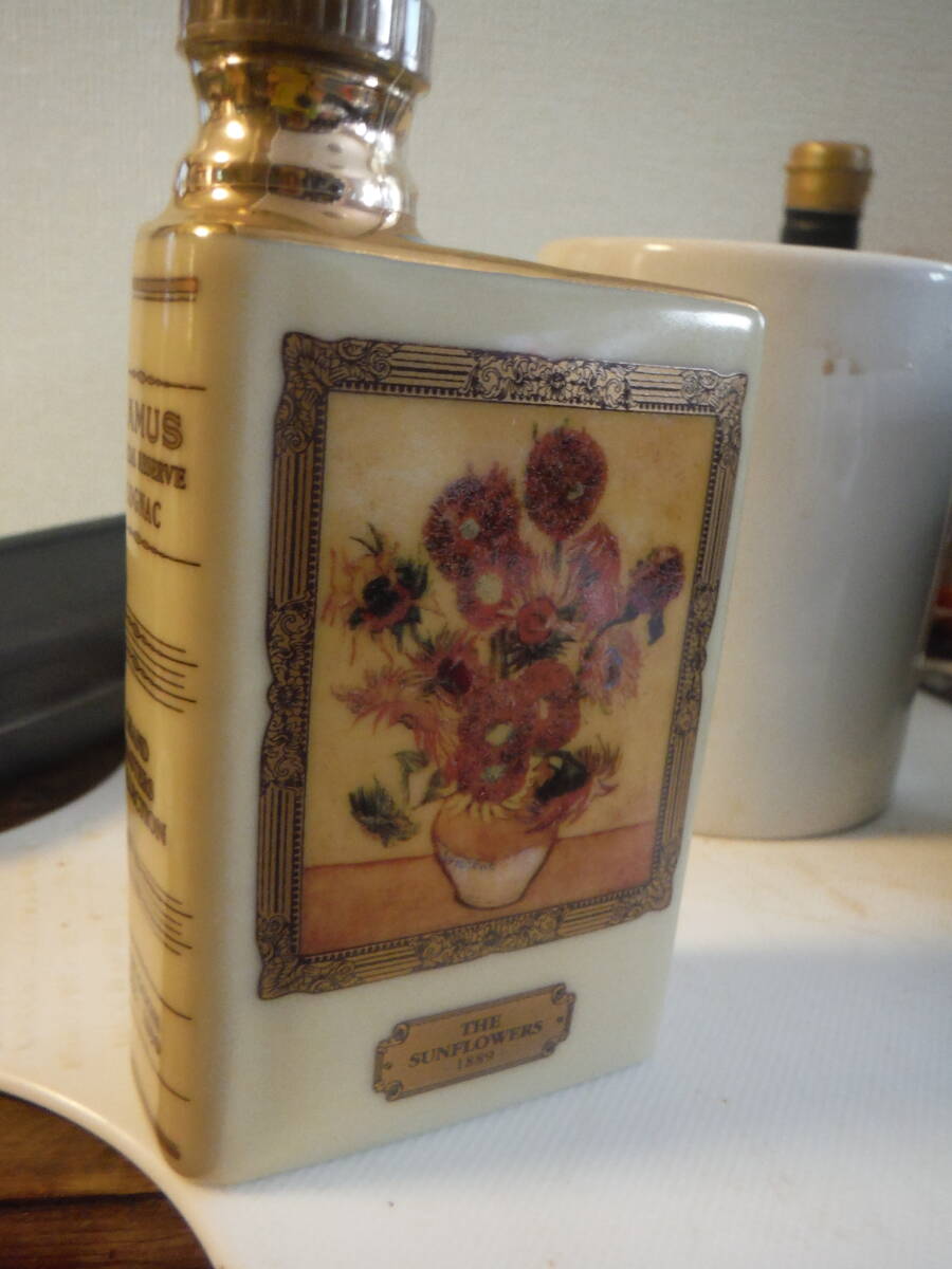 CAMUS カミュBOOK ▼ グランドマスターズコレクション GOGH ゴッホ ひまわり ミニボトル 未開封拍卖